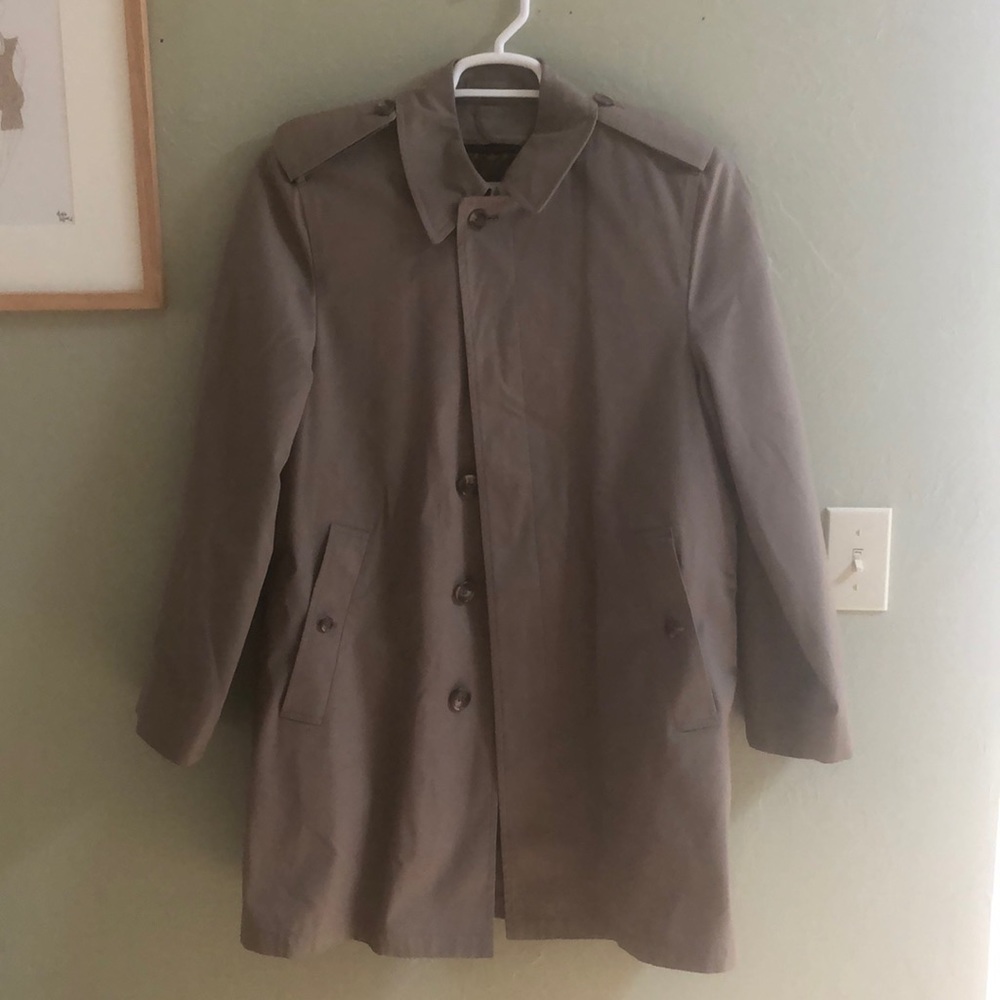 Vintage London Fog Trench coat with liner